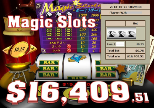 スロットゲーム「Magic Slots」